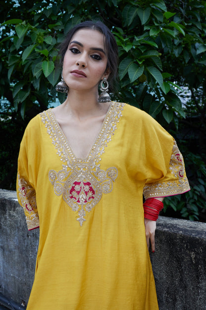 Swarna Embroidered Kaftan
