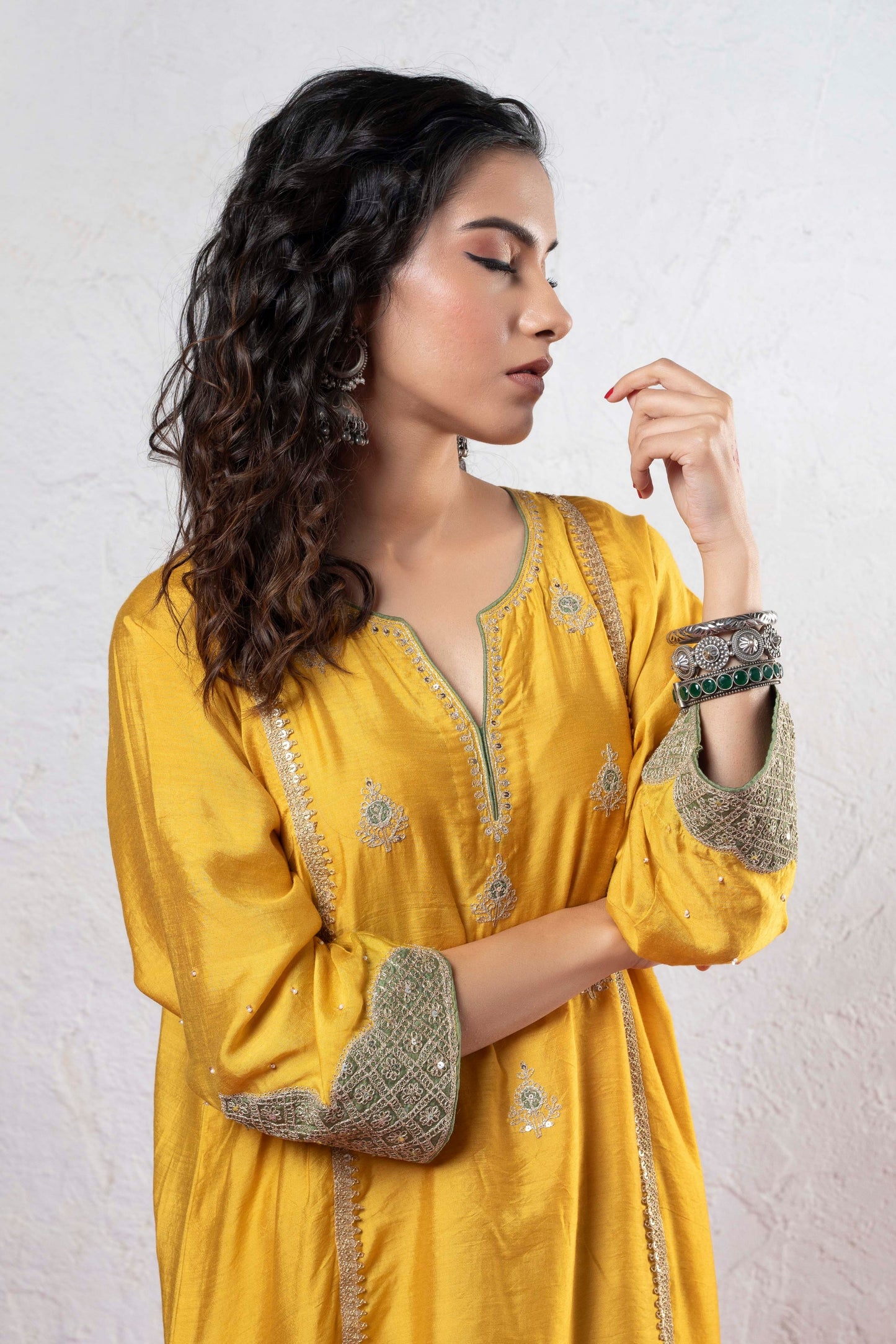 Swarna Embroidered Kurta