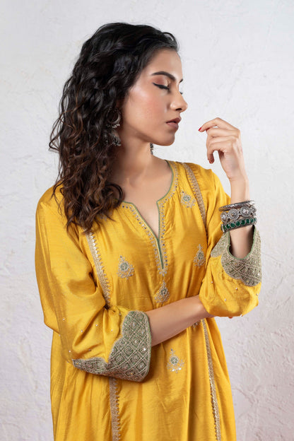 Swarna Embroidered Kurta