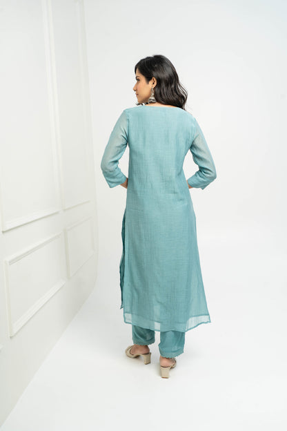 Virginia Chikankari  Kurta