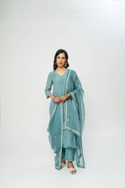 Virginia Chikankari  Kurta