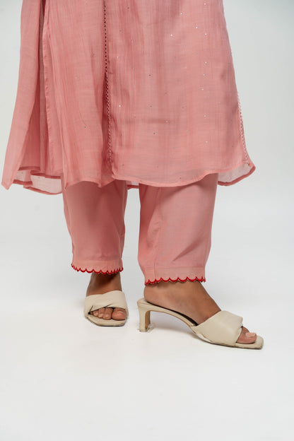 Rose Embroidered Dupatta