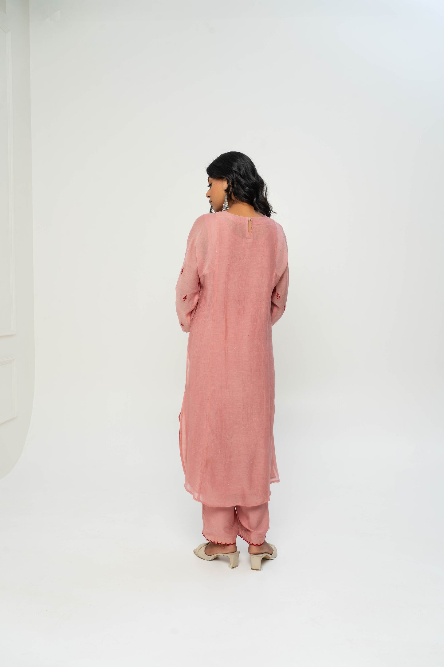 Rose Embroidered Dupatta