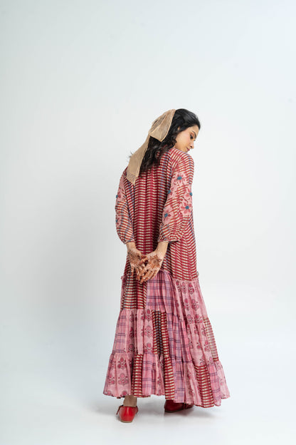 Thistle  Block Printed Dress