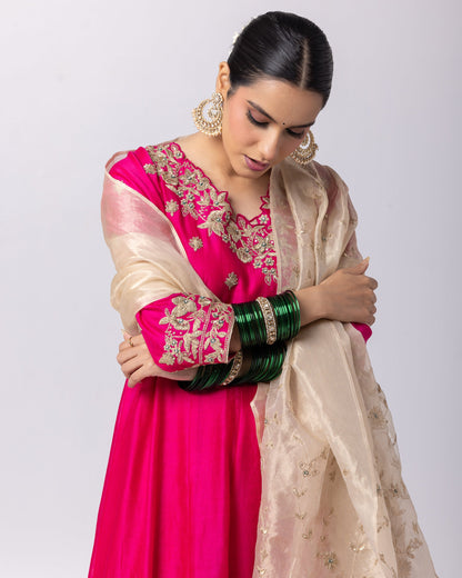 Amira Embroidered Angrakha