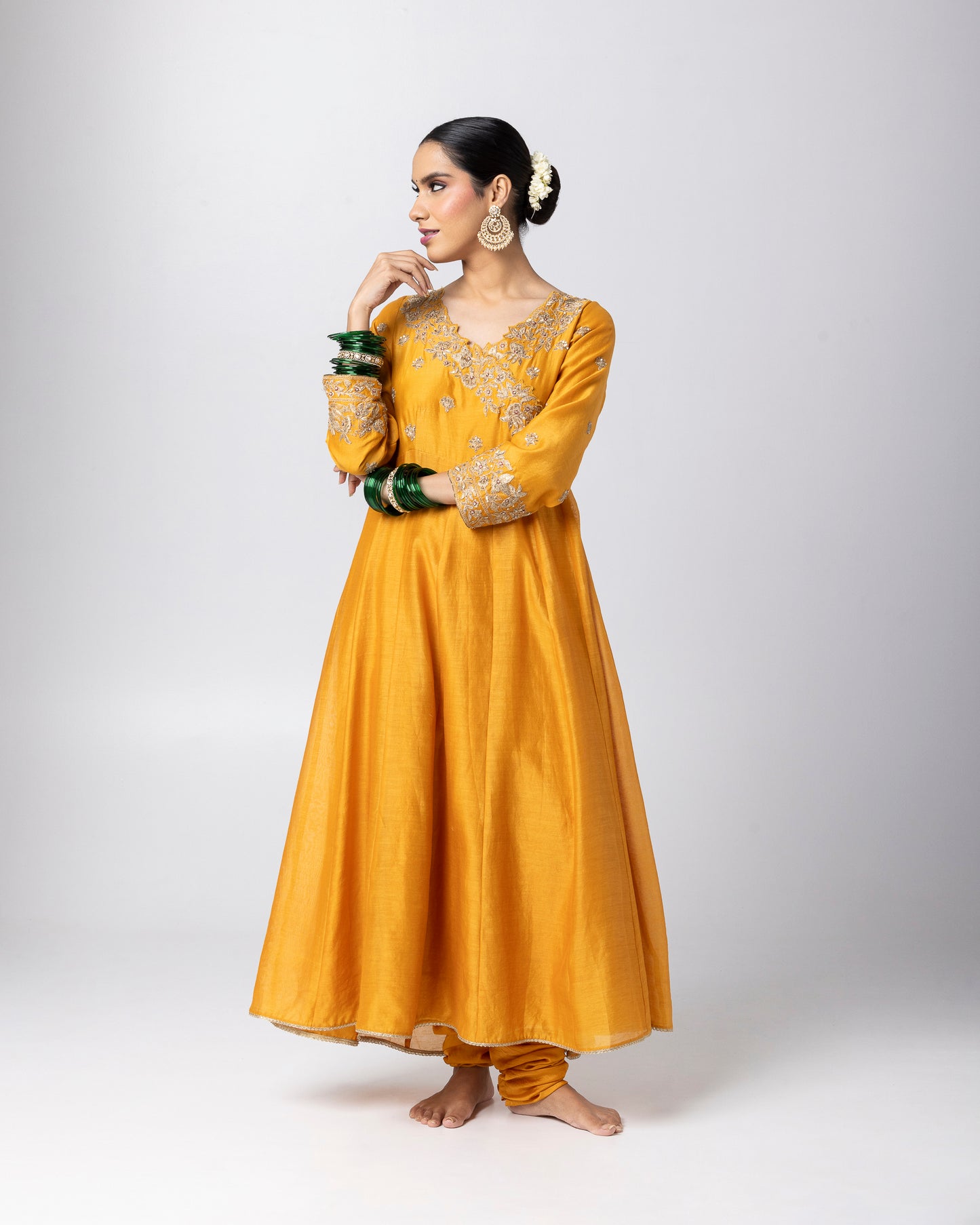 Kishori Embroidered Angrakha