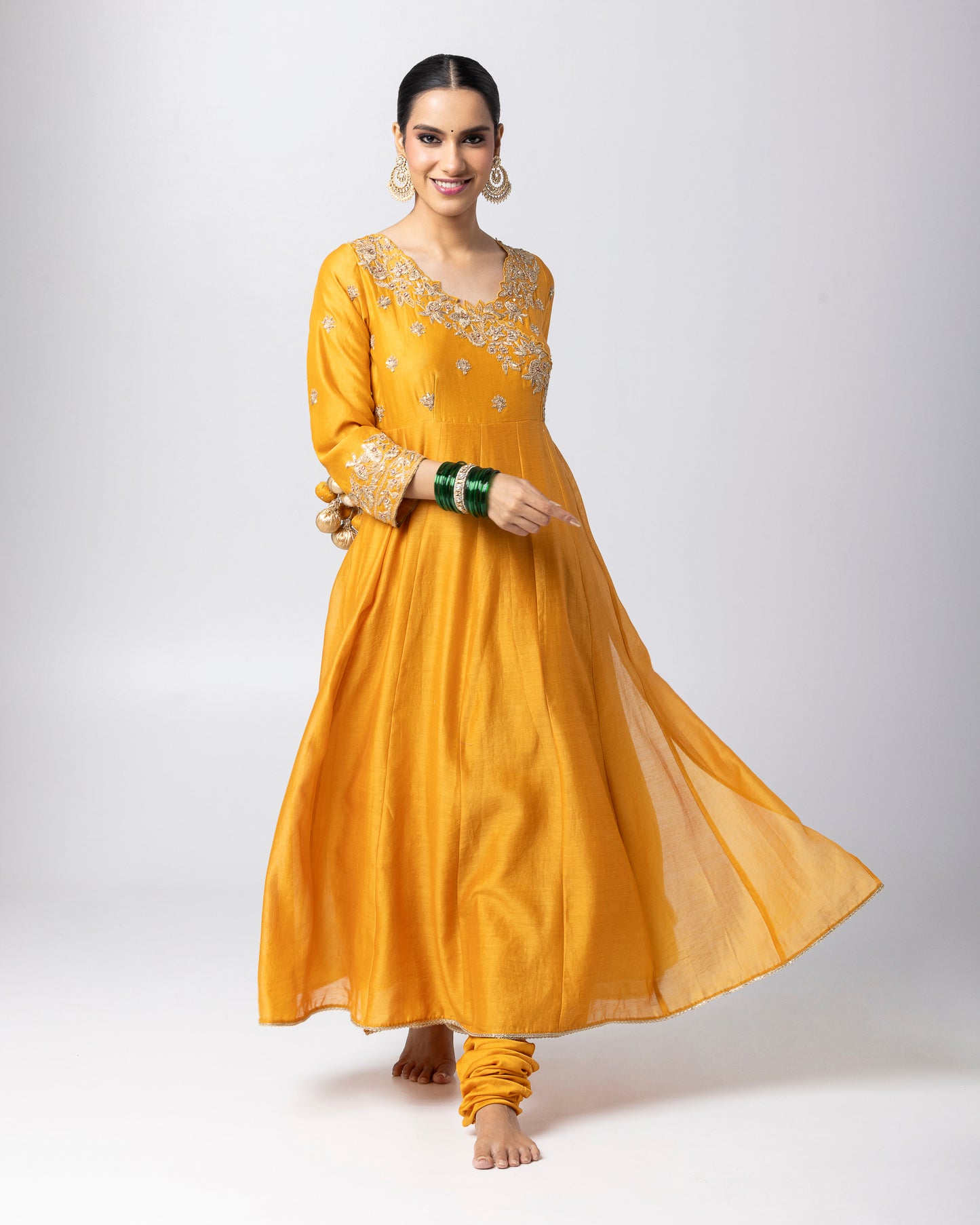 Kishori Embroidered Angrakha