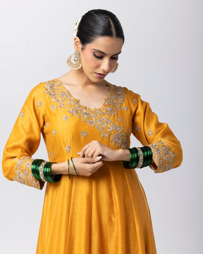 Kishori Embroidered Angrakha