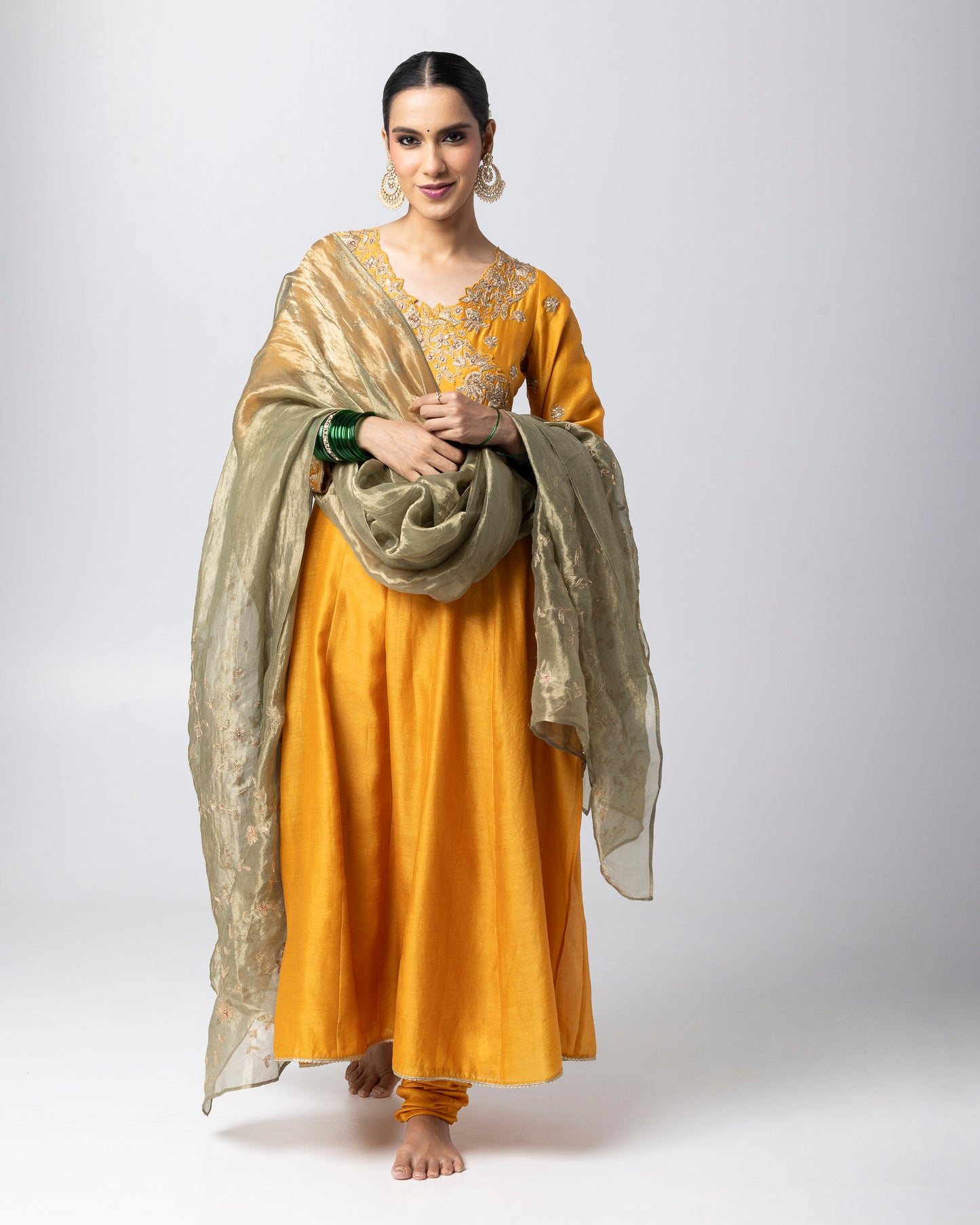 Kishori Embroidered Angrakha