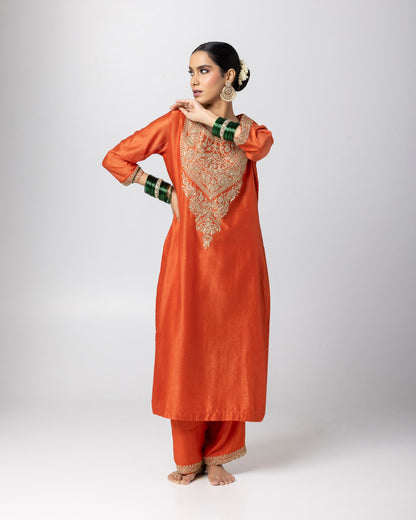 Elijah Embroidered Kurta Set