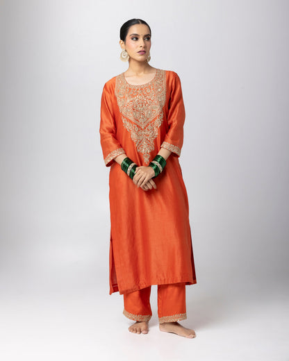 Elijah Embroidered Kurta Set