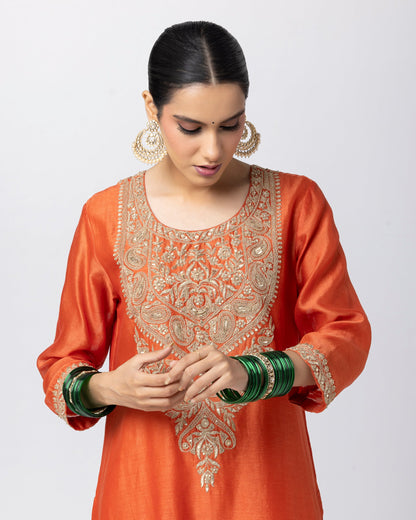 Elijah Embroidered Kurta Set