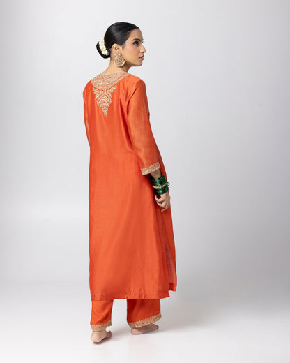 Elijah Embroidered Kurta Set