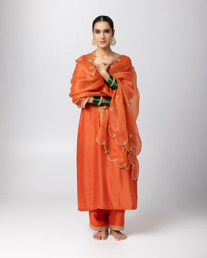 Elijah Embroidered Dupatta