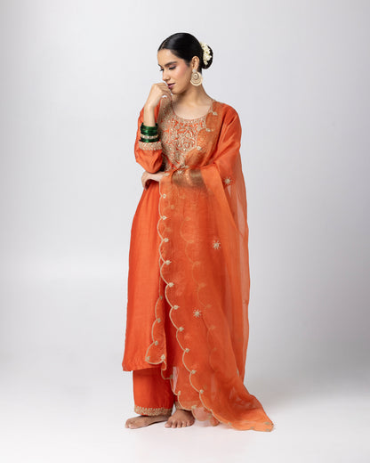 Elijah Embroidered Dupatta