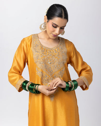 Aleha Embroidered Kurta Set