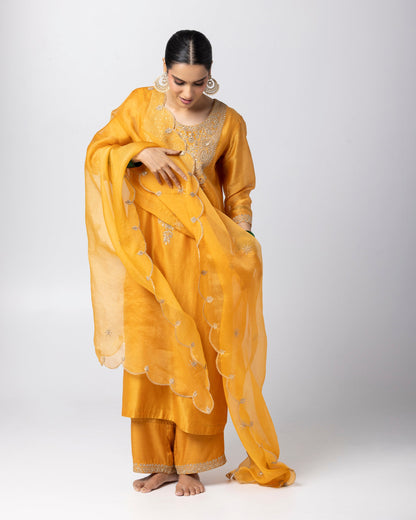 Aleha Embroidered Kurta Set