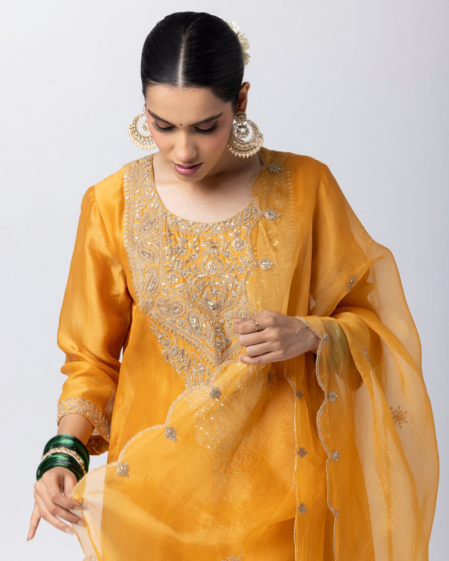 Aleha Embroidered Kurta Set