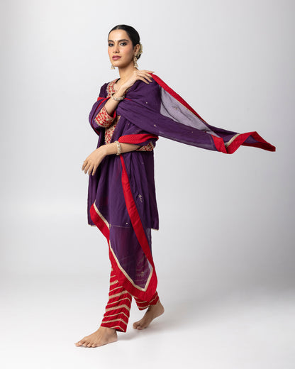 Ayesha Embroidered Dupatta