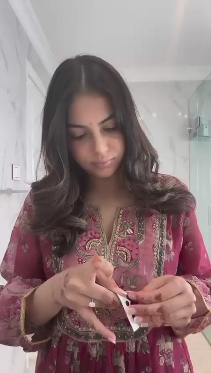 Light Aqua Chikankari Set