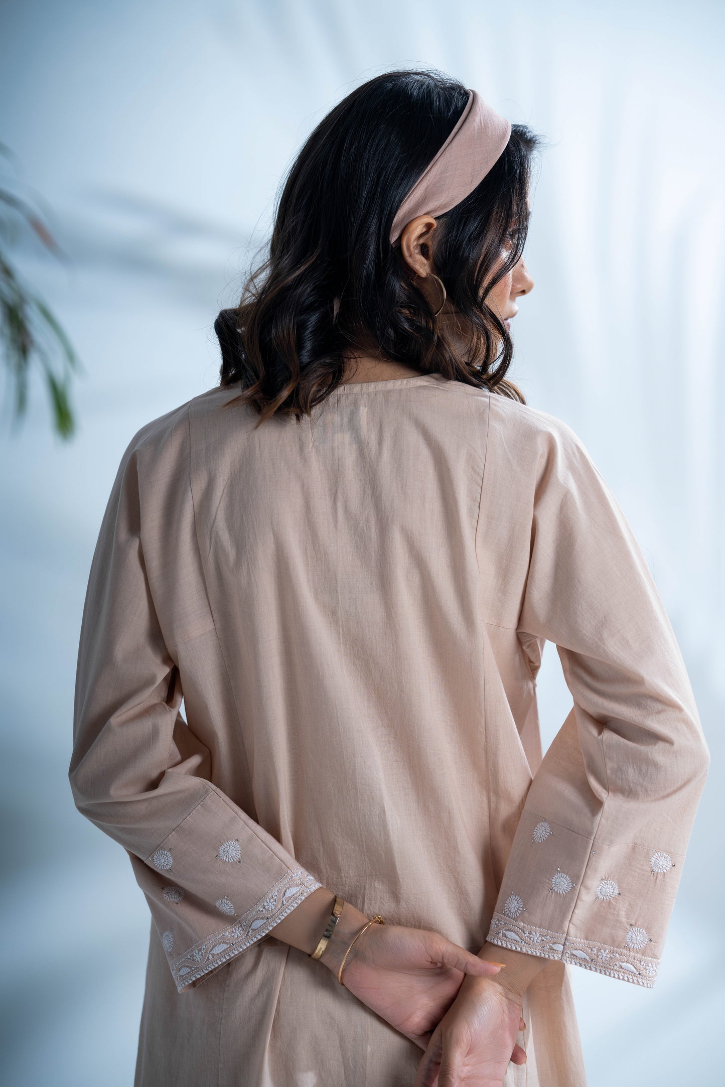 Hazel Chikankari kurta - Ready to Ship
