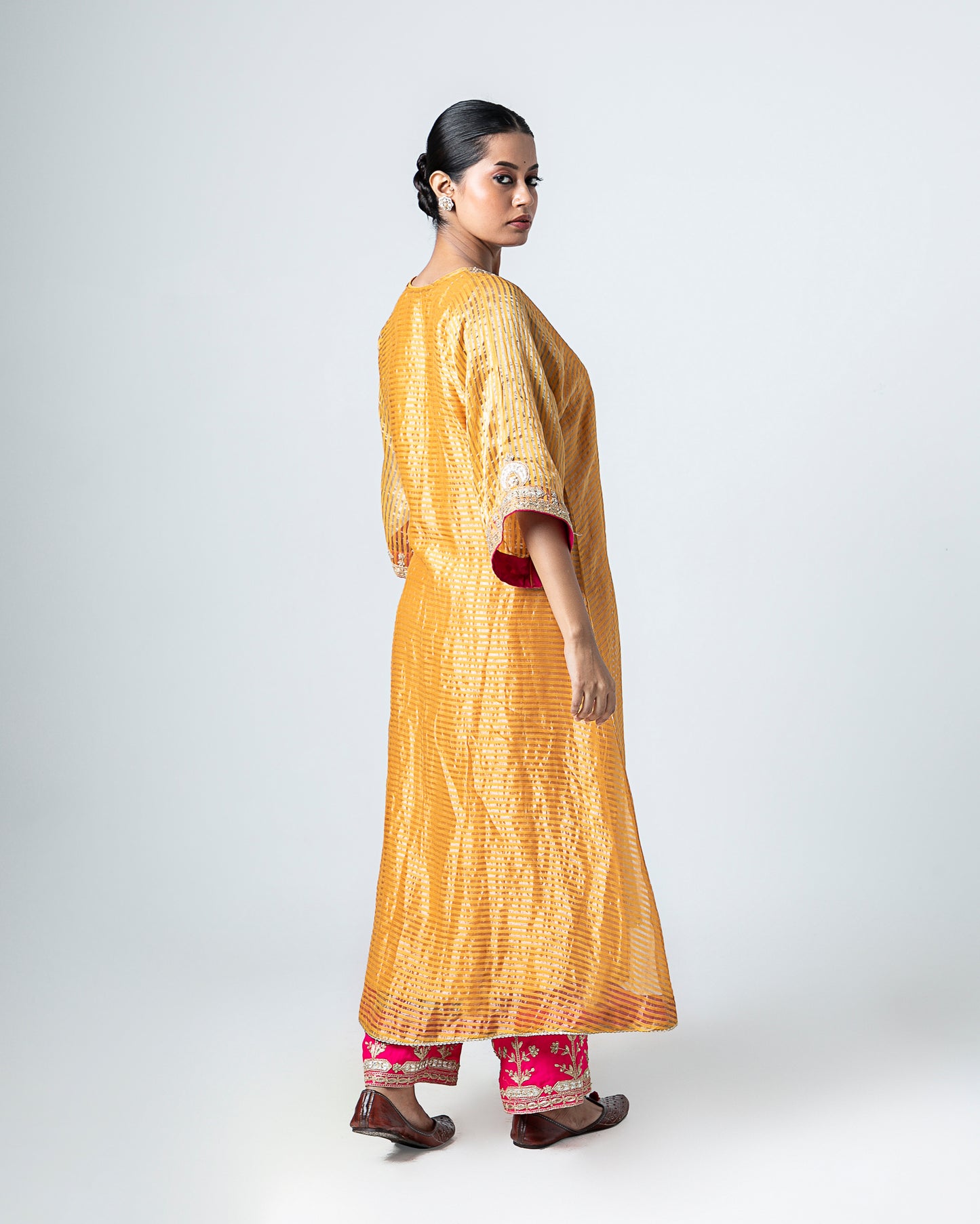 Ishaal Embroidered Kaftan Set